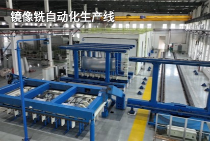 镜像铣自动化生产线
